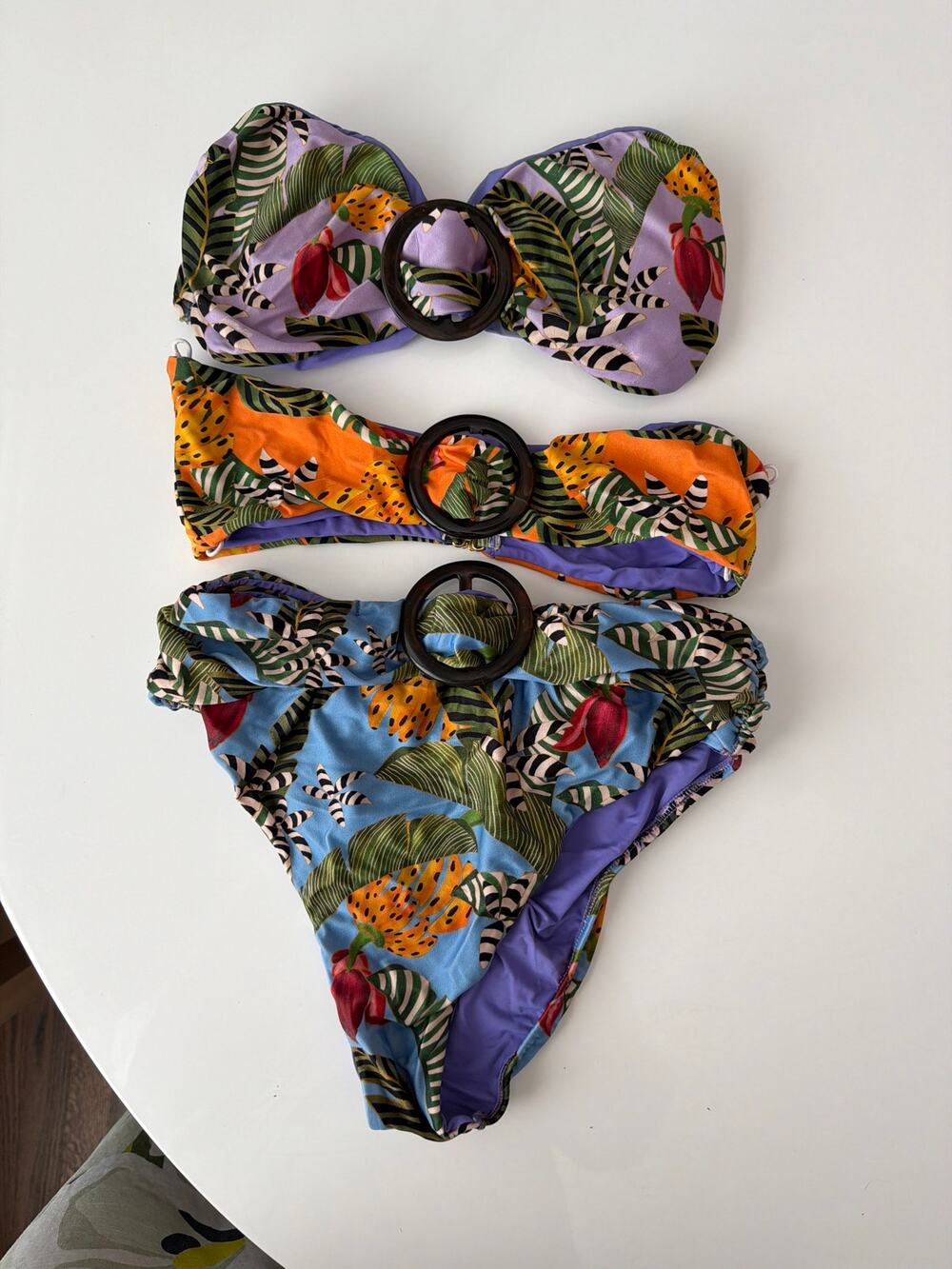 Farm rio three piece swimsuit- Size M